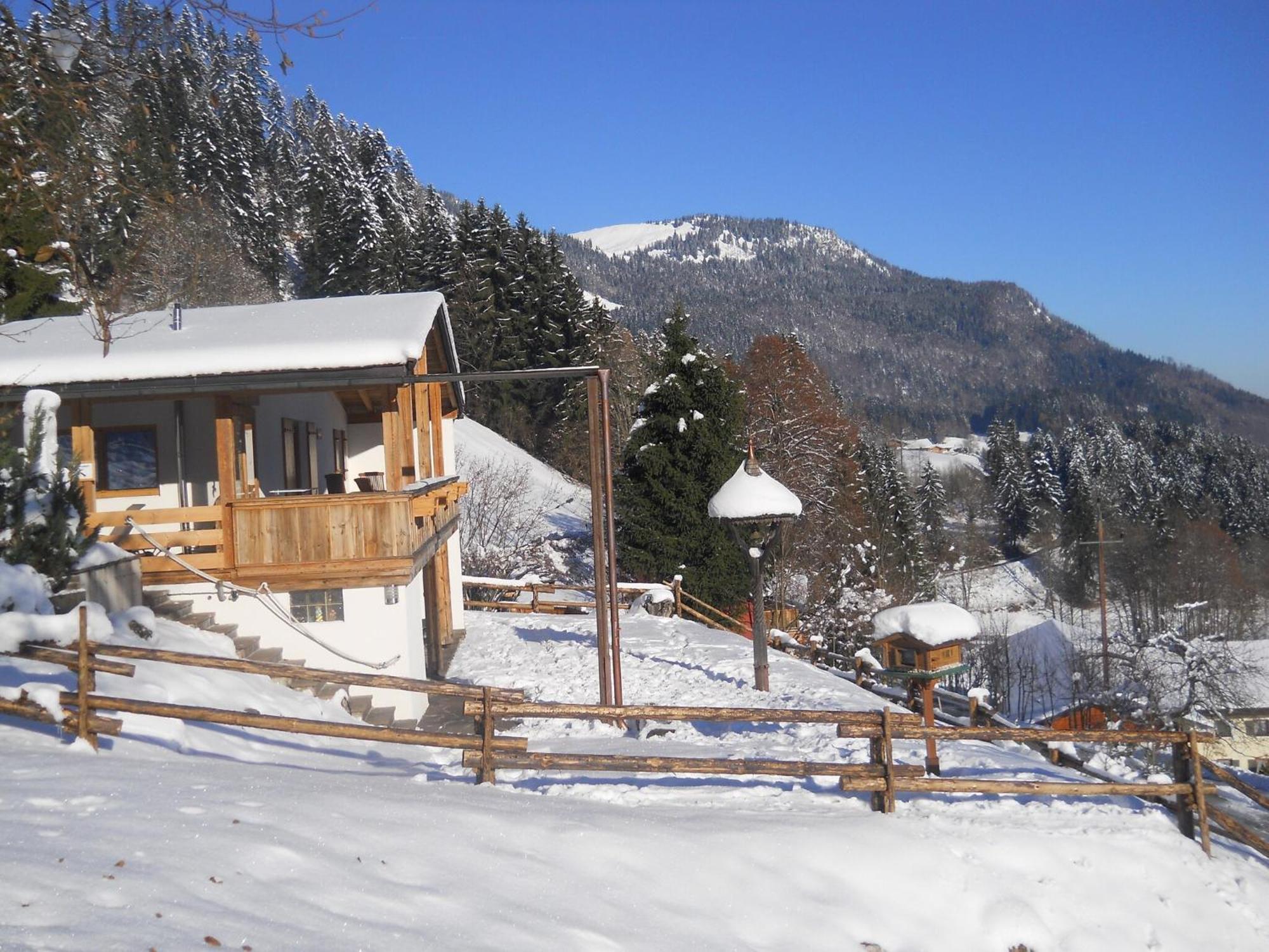 Chalet In Niederndorf Near Kufstein With Balcony Niederndorferberg Bagian luar foto